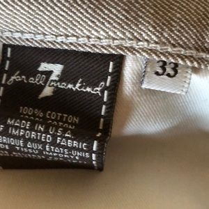 Authentic 7 For All mankind man jeans
